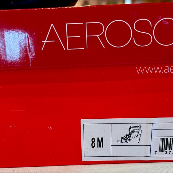 Aerosoles Exclamation Woven High heels size 8 - Picture 4 of 5